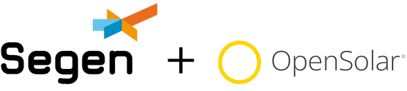 Segen and OpenSolar logos