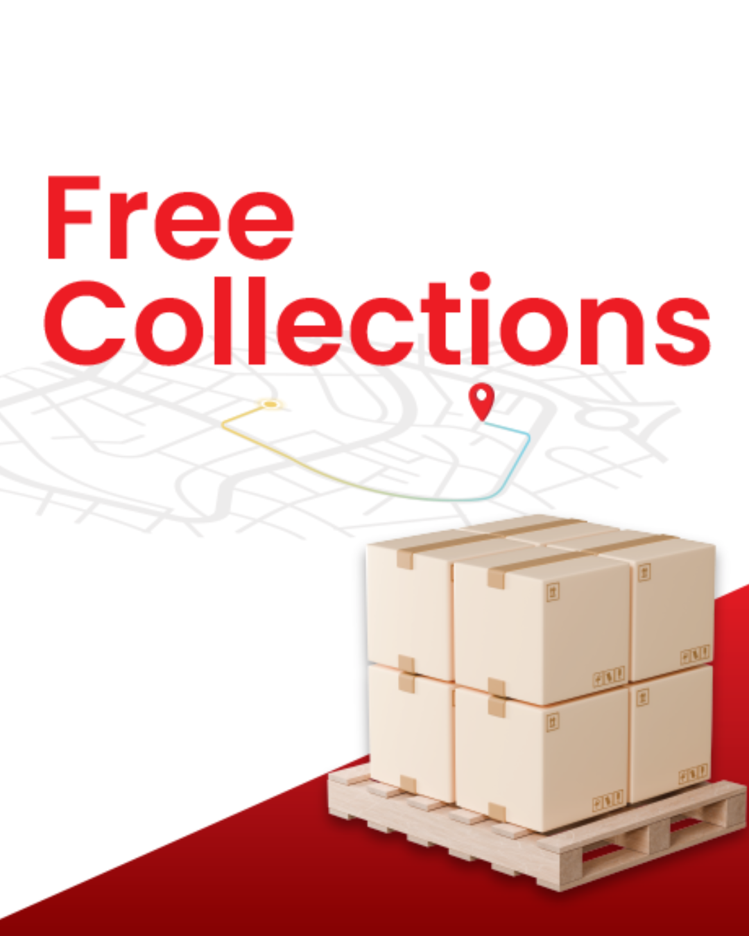 Free Palletised Collection Service Available Nationwide