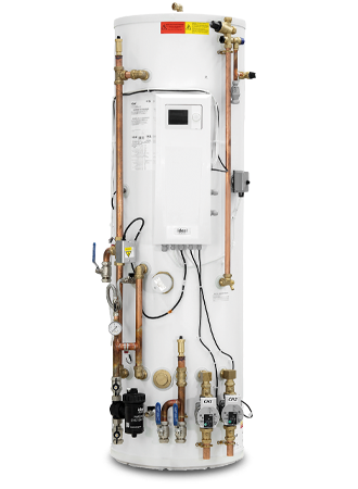 Ideal HP290 DHW Pre-Plumbed Cylinder with Buffer 250L 2 Zone