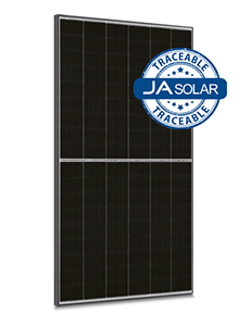 465W N-type Double Glass Monofacial LR Traceable with MC4 connectors (Black Frame)