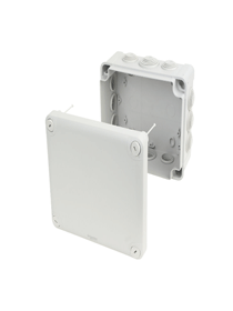12-Entry Junction Box – Grey 175x150x80mm