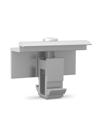 DomeClamp End Clamp Silver 30-50 mm