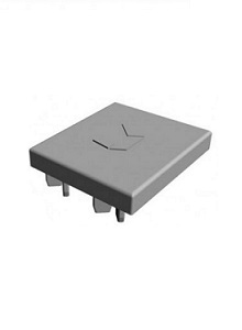 VarioSole + End Cap 41X35 rail Single – Grey